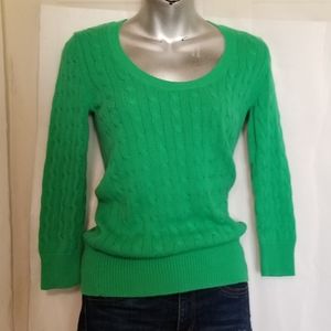 American Eagle Outfitters Green Knit Sweater MM